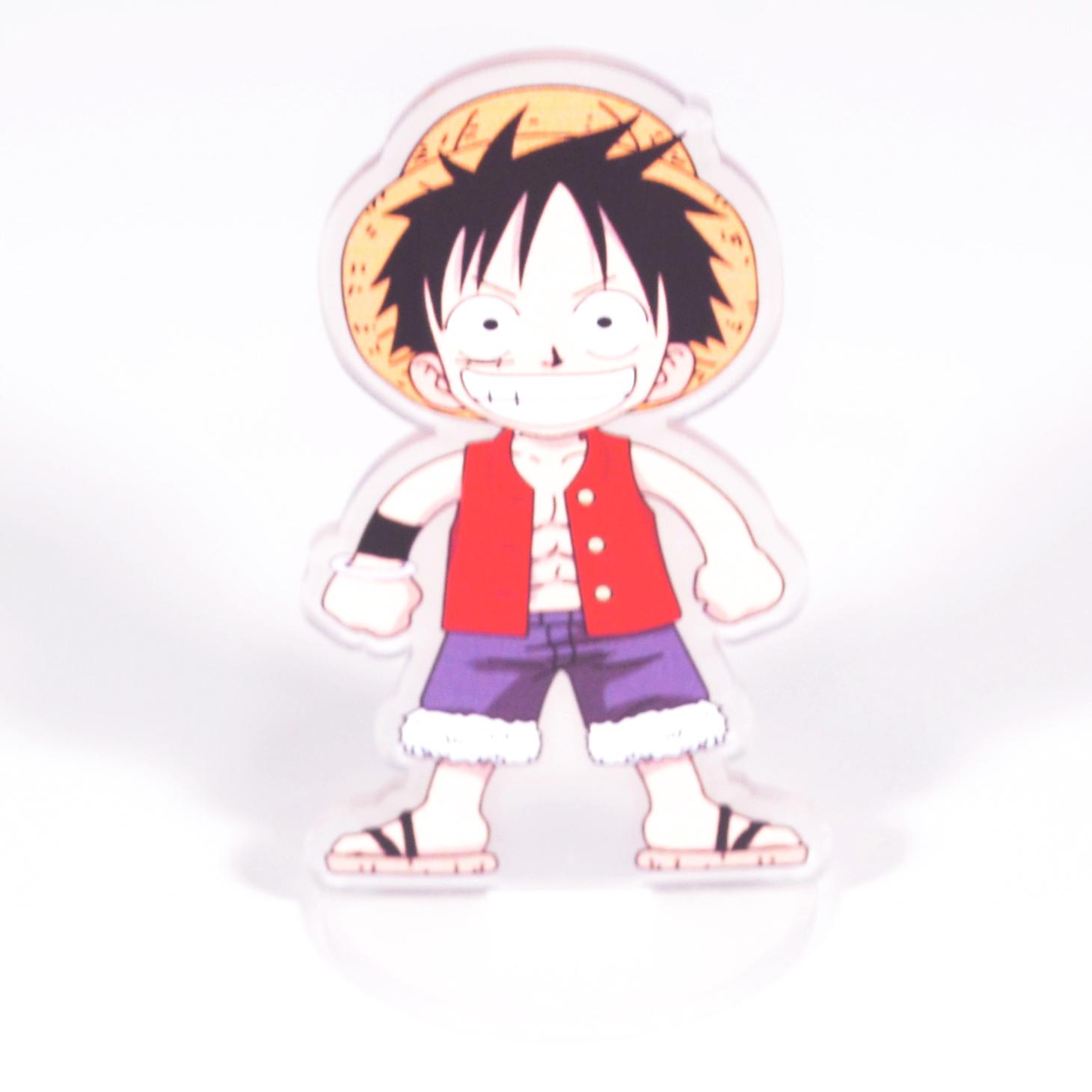 [7-11/12 VOUCHER 8%][Thanh lý giá gốc]Standee Tượng Mica Anime chibi 10cm - One Piece [AAM] [PGN20]