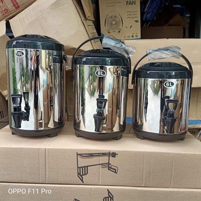 Bình giữ nhiệt , ủ trà inox (6l,8l ,10l,12l