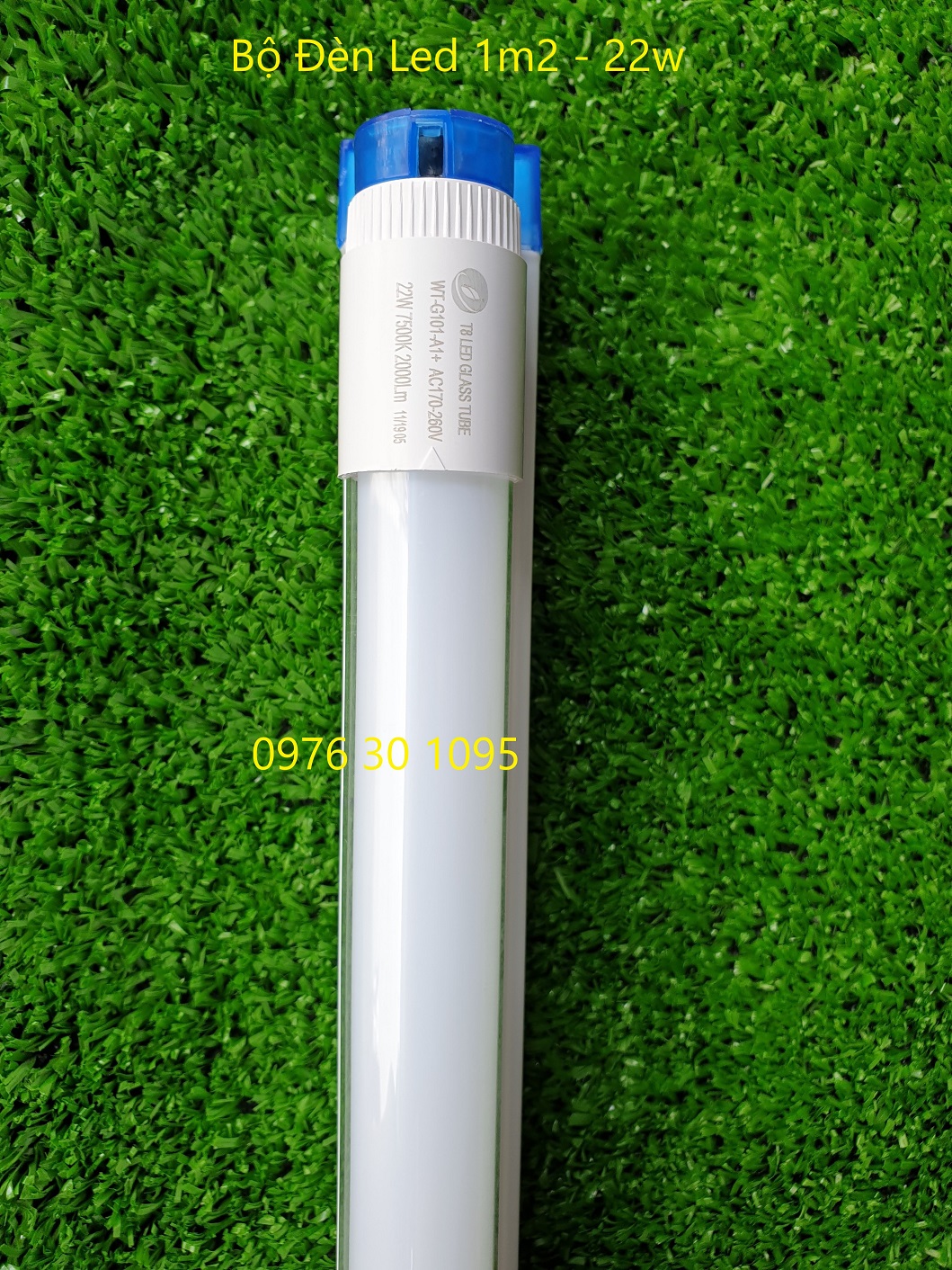 [ COMBO 3 ] Bộ Bóng tuýp led 1m2 22w siêu sáng [đầu nhựa]