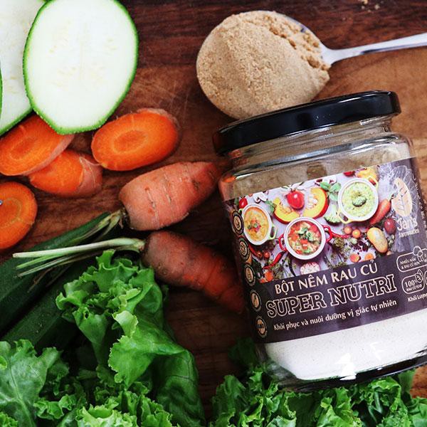 Bột nêm rau củ super nutri jan's 250gr - leafhouse hcm