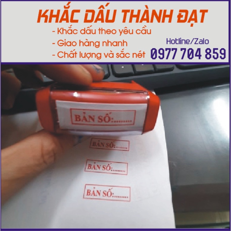 Con dấu bản số