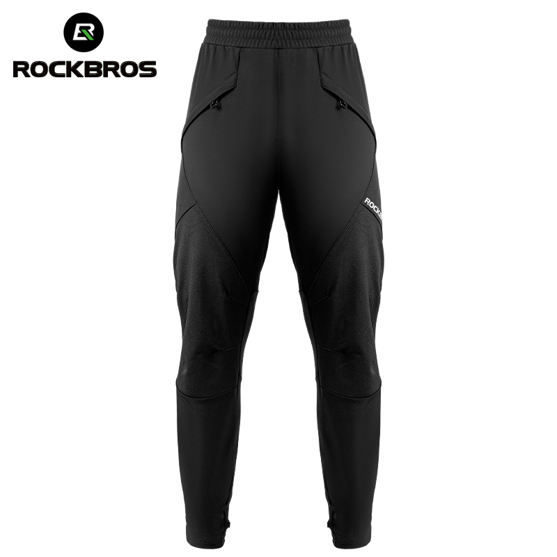 ROCKBROS Cycling Pants Warmmer Windproof Pants For Men Sports Wear
