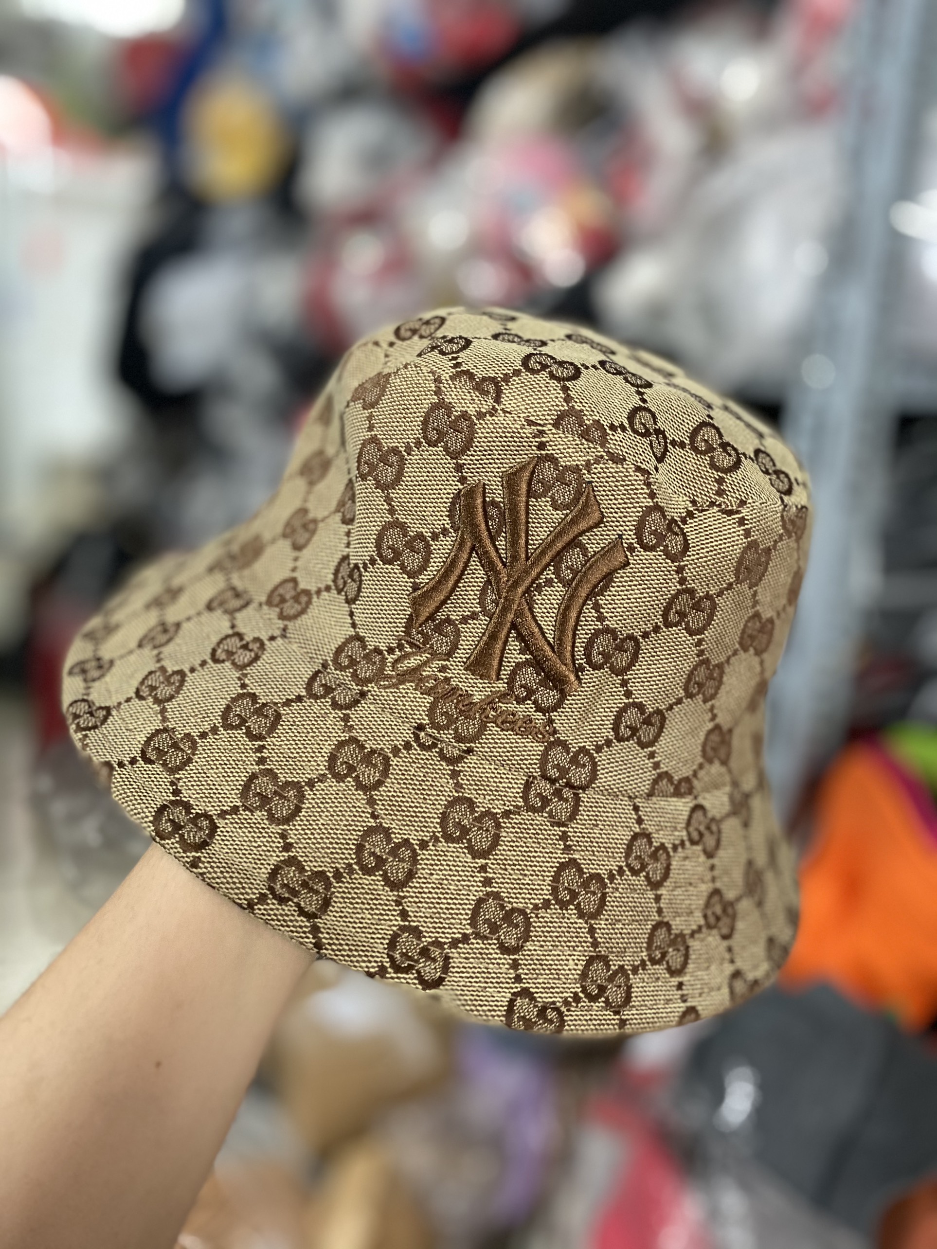 NÓN BUCKET LOGO NY THỜI TRANG SIÊU NGẦU - MŨ BUCKET - NÓN BO - MŨ TRÒN NAM NỮ SIÊU NGẦU