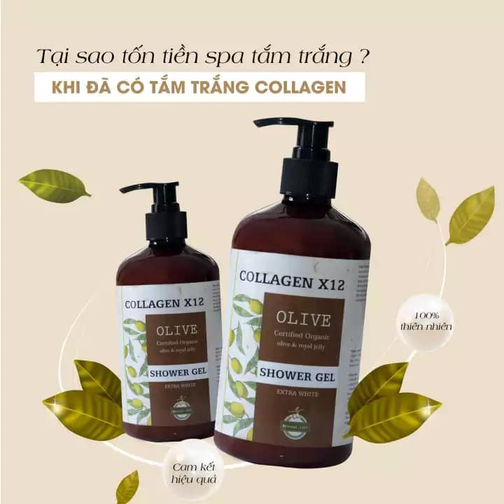 (hàng chính hãng) Tắm trắng collagen X12 -DA TRẮNG LÊN 70% sau lần đầu thải độc, Ủ thải độc 3 lần là da sẽ NHẢ NẮNG và TRẮNG MỊN