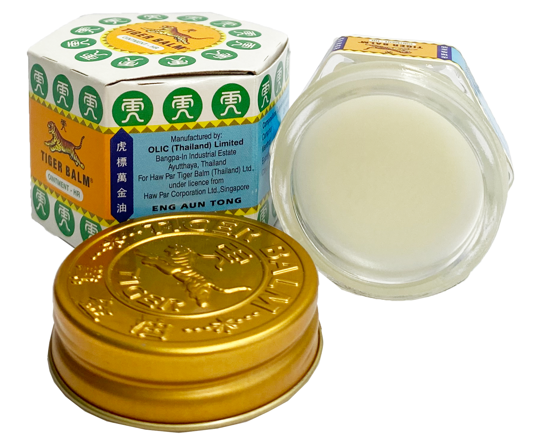 Dầu cù là Tiger Balm Trắng 10gr - Singapore