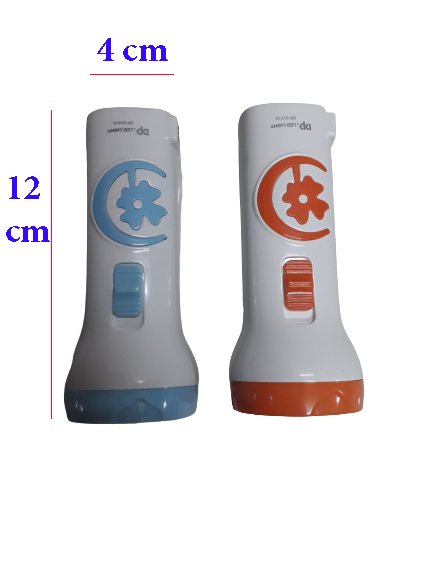 Đèn pin dp led light 9121 - đường kính kiếng đèn 4cm