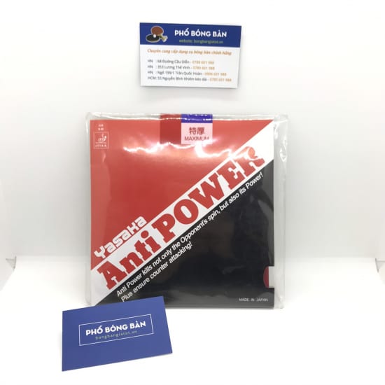 Mặt Vợt Yasaka Anti power