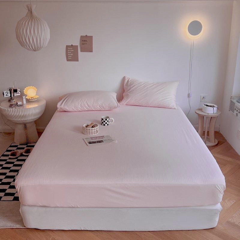 Bộ ga 3 món 2T cotton tici mềm mát kích thước 1mx2m,1m2x2m,1m4x2m,1m6x2m,1m8x2m,dùng cho nệm thấp hơn 18cm