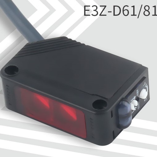 E3z-d61 cảm biến quang khuếch tán khoảng dò 5-100mm npn