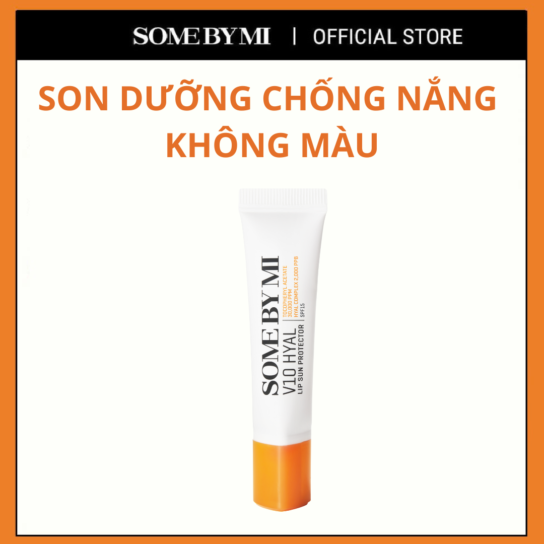  Son dưỡng chống nắng SOME BY MI Hyal Lip Sun Protector SPF15 7ml giàu vitamin và chiết xuất từ thiên nhiên 