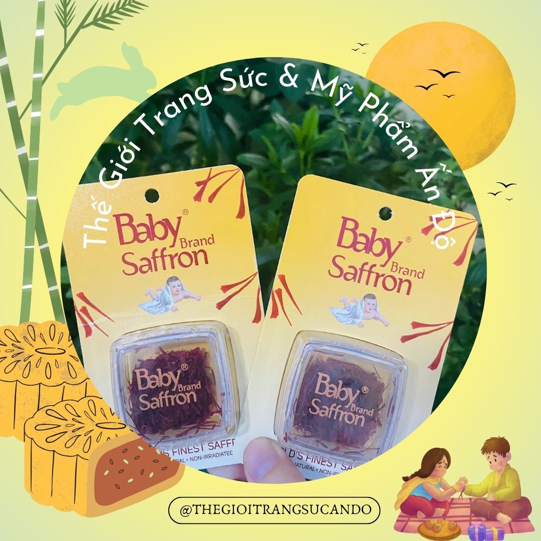 Date 10/2025 _baby brand saffron nhụy hoa nghệ tây ấn độ 1gr chính hãng