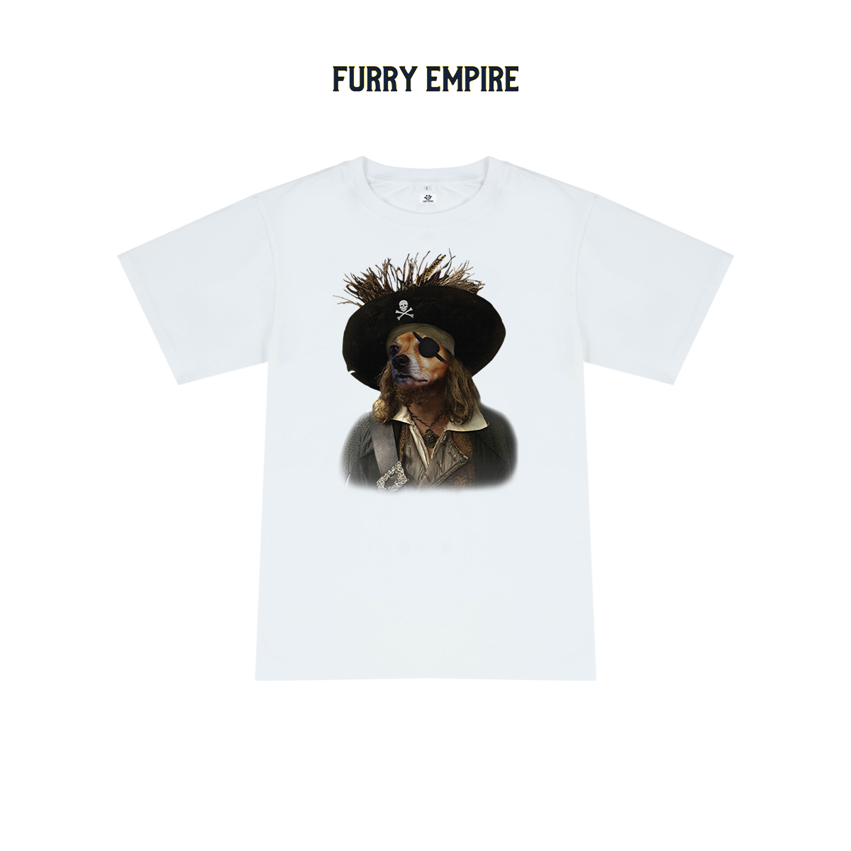 Áo thun nam nữ cao cấp Furry Empire phiên bản chó Chihuahua hải tặc (PT0001)