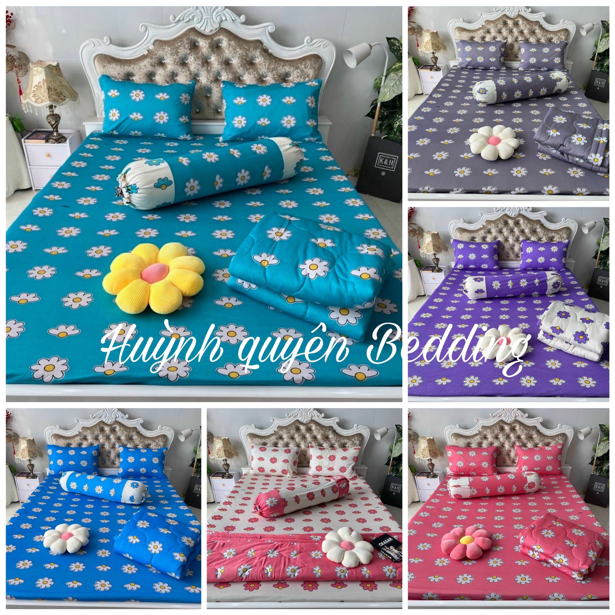 Bộ drap ga thun hàn quốc mẫu mới không mền