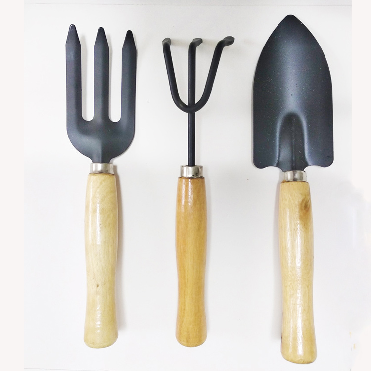 Bộ dụng cụ làm vườn - bay -  1 cào - 1 chỉa ba - lv12