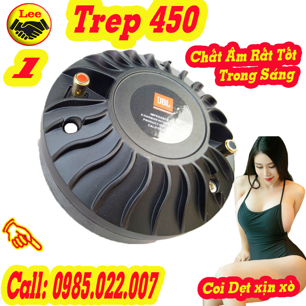 Củ treble 450 jblren xoáy nắp nhôm - giá 1 chiếc - treble kèn