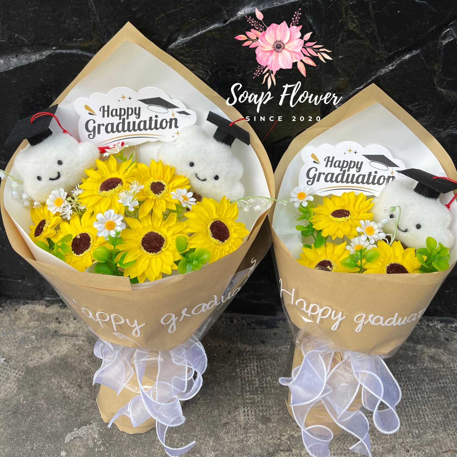 Bó hoa hướng dương sáp 6 bông – Quà tặng sinh Nhật, tốt nghiệp ý nghĩa