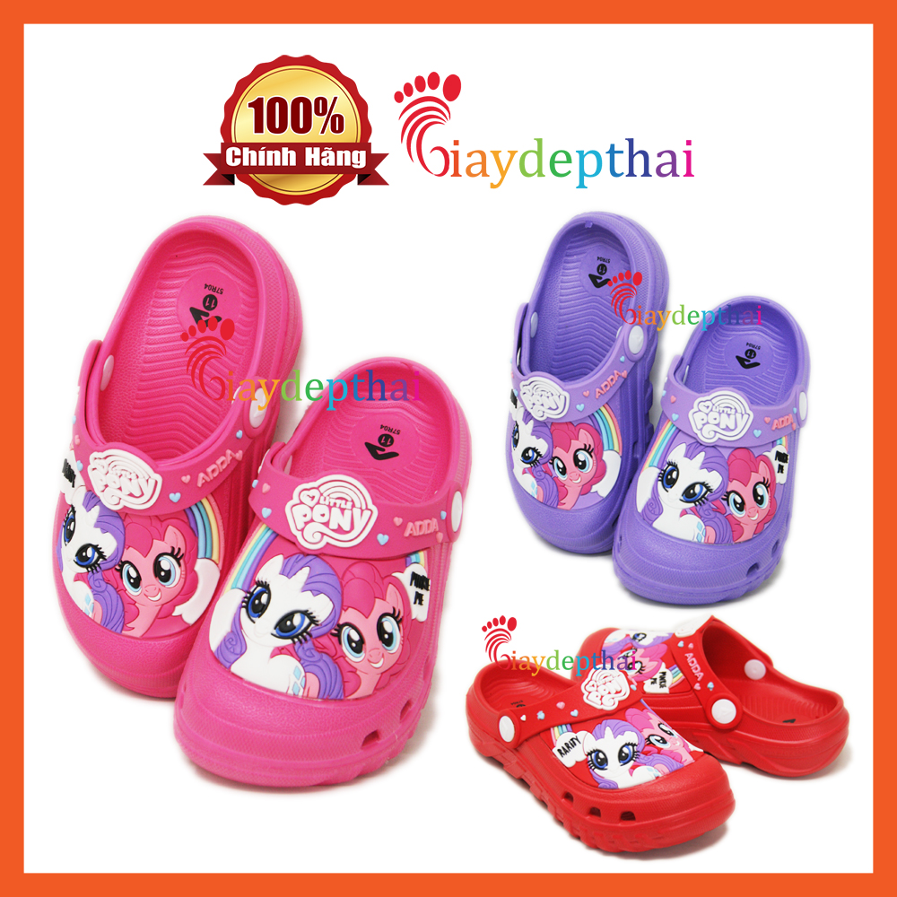 Giày sục cho bé gái ngựa pony thái lan adda 57r04