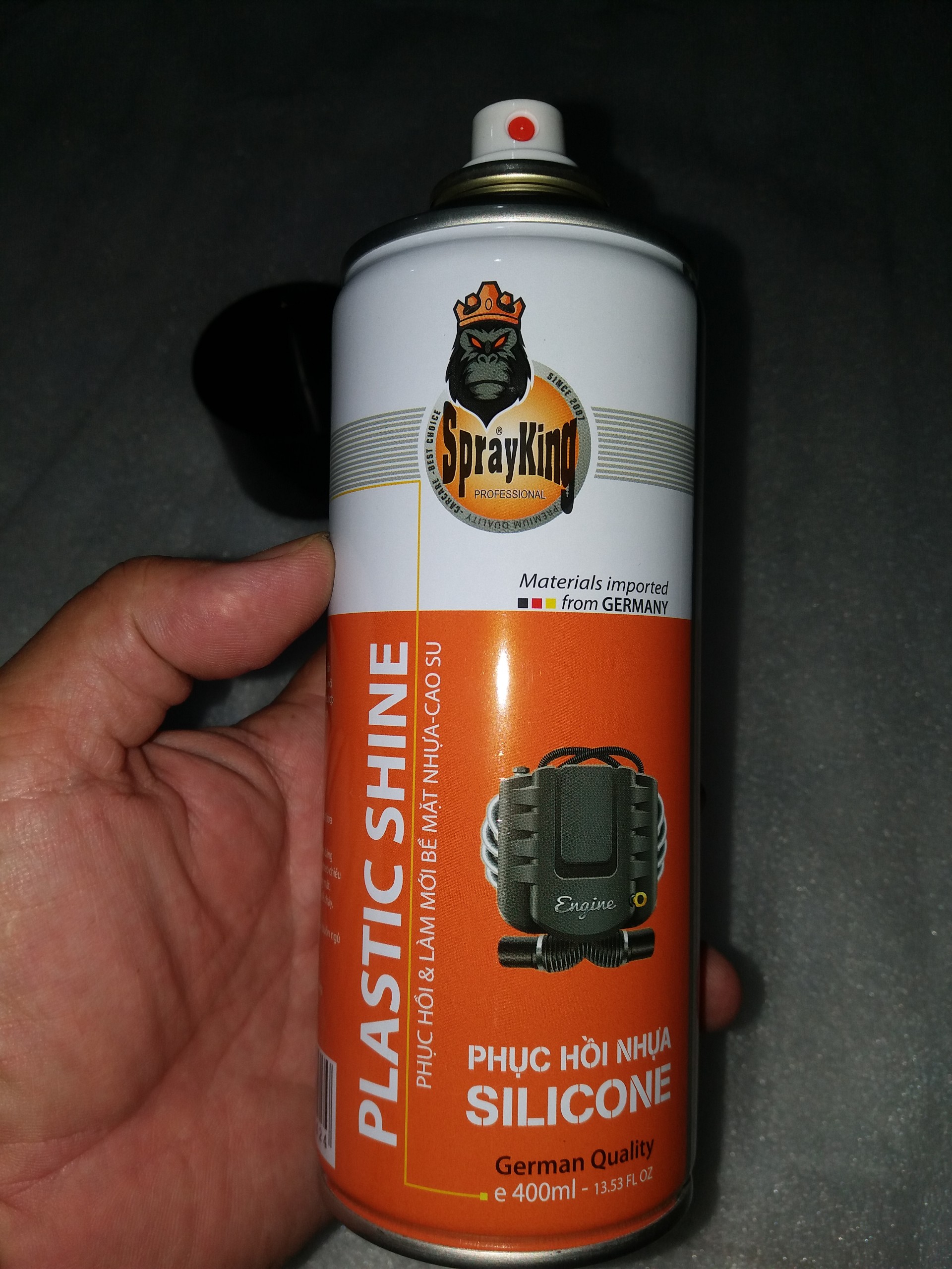 XỊT DƯỠNG , PHỤC HỒI NHỰA NHÁM SPRAY KING