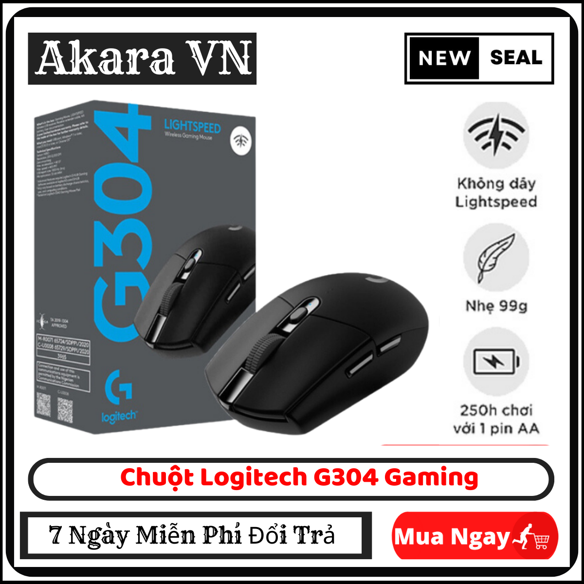 Chuột không dây g304 ,chuột logitech g304 gaming ,chuột gaming g304 kda,cảm biến hero 2.4g,12000dpi, 6 nút bấm, có thể lập trình, thích hợp cho game thủ,công nghệ không dây lightspeed