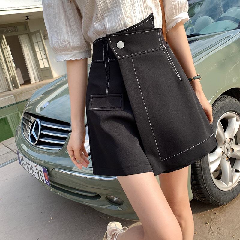 Xả lỗ [Quần Short Cạp Cao và Quần short Nữ Giả váy Siêu Hot]-❣FREESHIP❣-Hàng Thiết Kế Đủ Size-Vải Tuyết Mưa Cao Cấp.