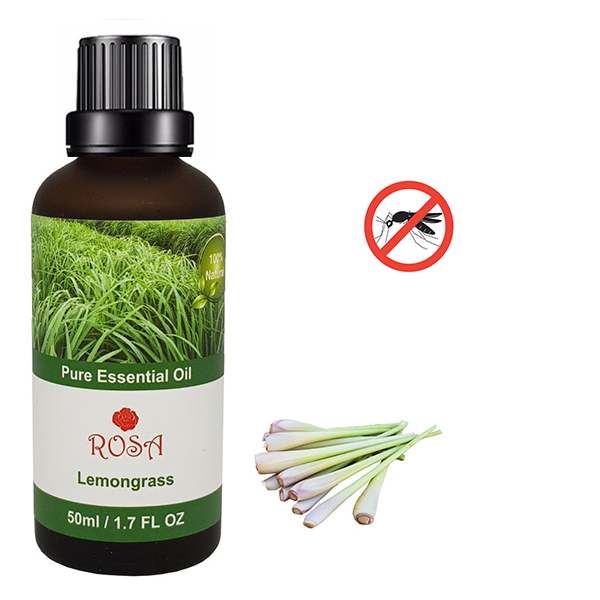 [HCM]Tinh dầu sả chanh 50ml đuỗi muỗi xông phòng thư giãn ngâm tắm pha với nước lau sàn nhà gội đầu massage xịt phòng khử mùi...