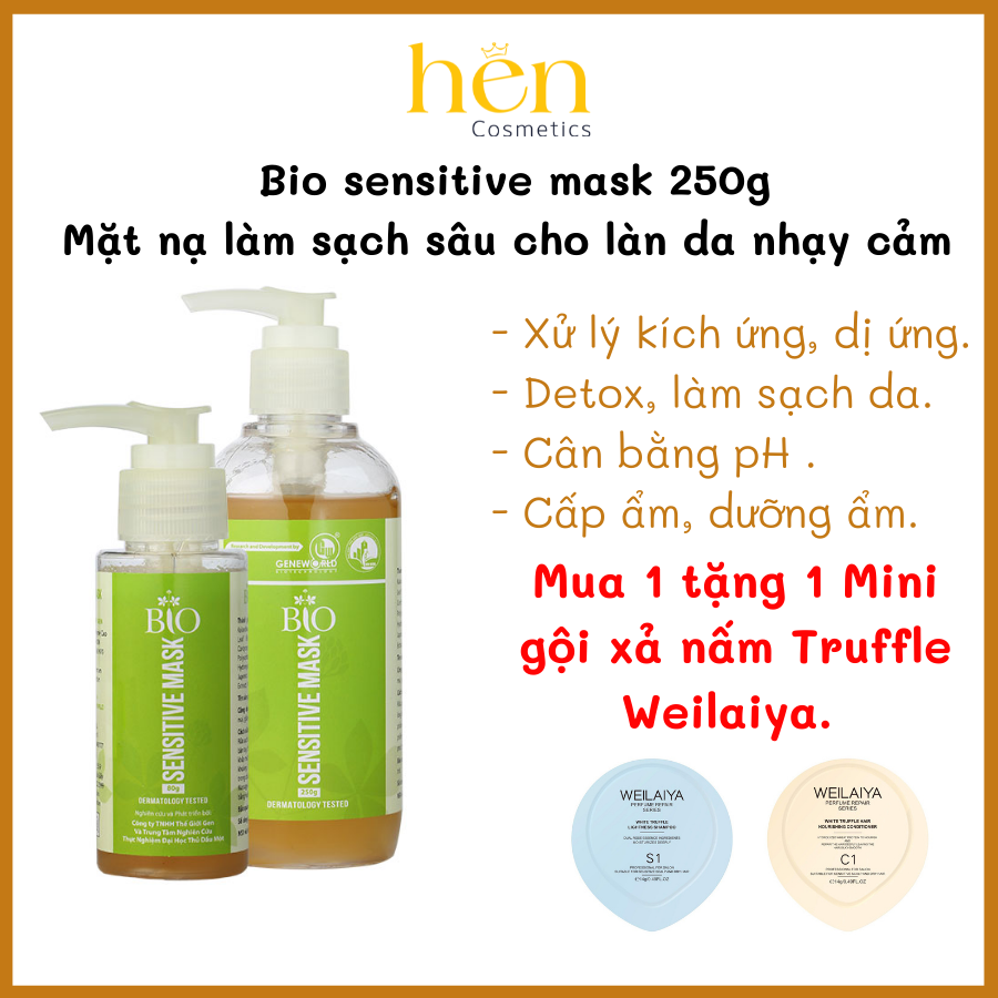 Bio sensitive mask - mặt nạ đặc biệt dành cho những làn da nhạy cảm 250g