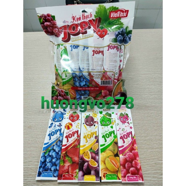 Kẹo thạch jopy trái cây 770g