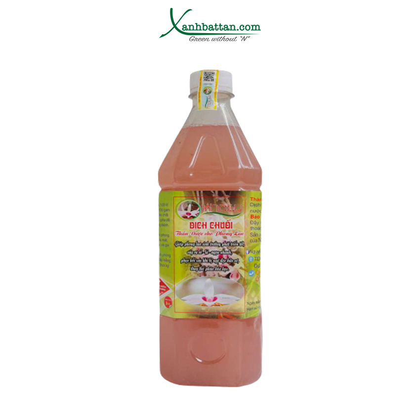 Dịch chuối khaly dùng cho lan chai 1 lít