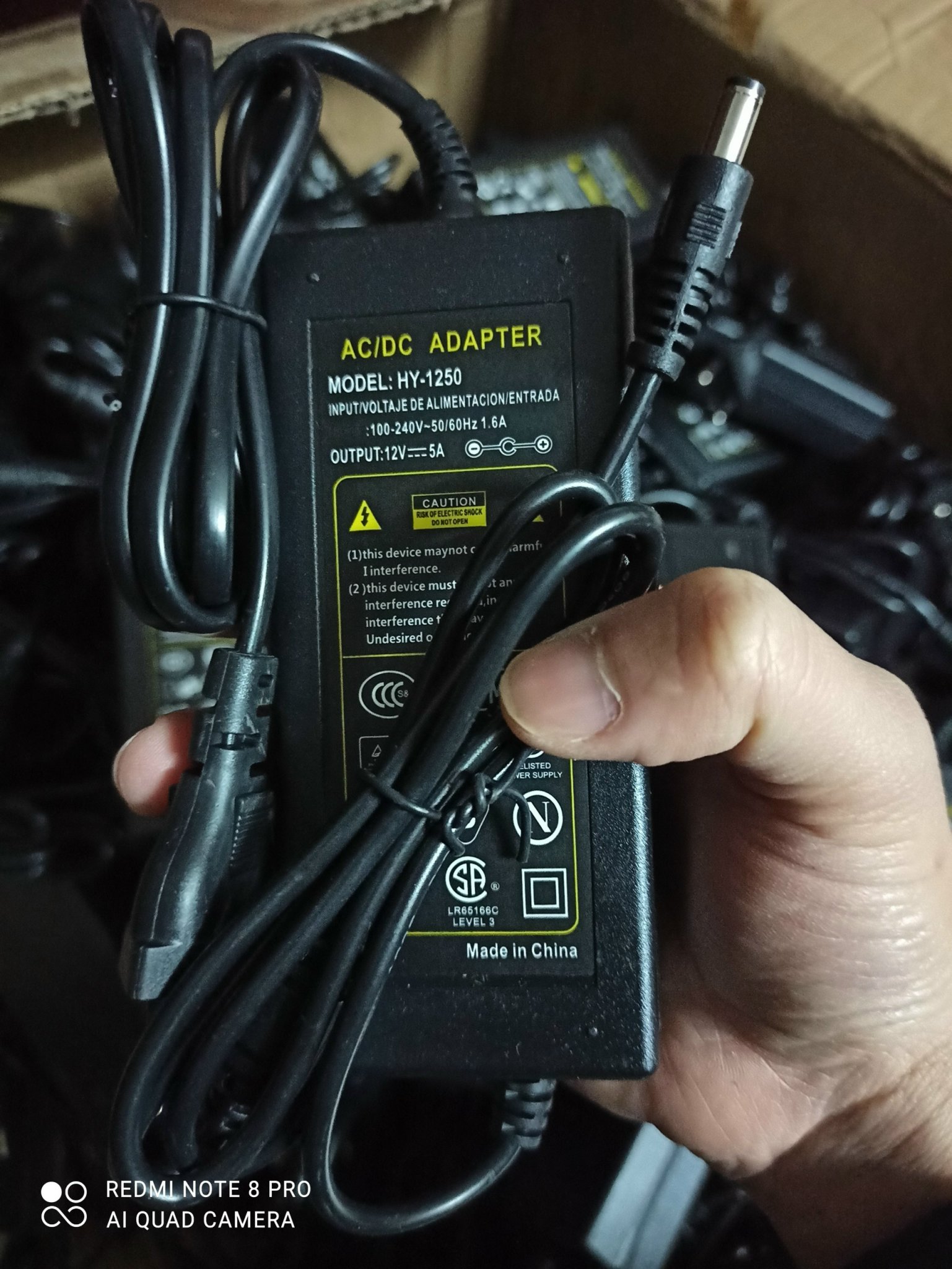 ( Giá sỉ ) Nguồn adapter 12V 5A chính hãng Bộ Nguồn nhựa adapter 12V5A (60W) cho đèn led, camera, audio, quạt 12v Dòng điện ổn định Siêu bền