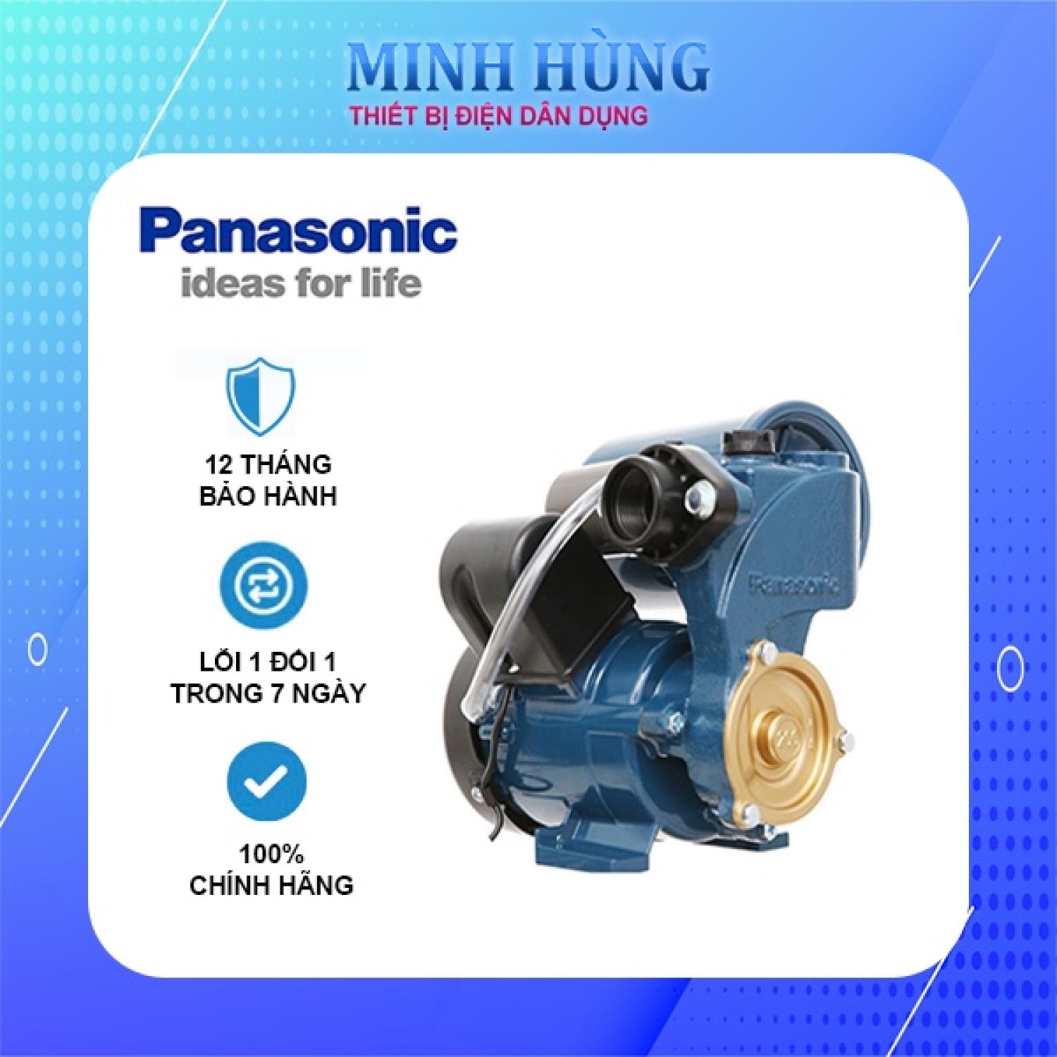 Máy bơm tăng áp panasonic a-200jak