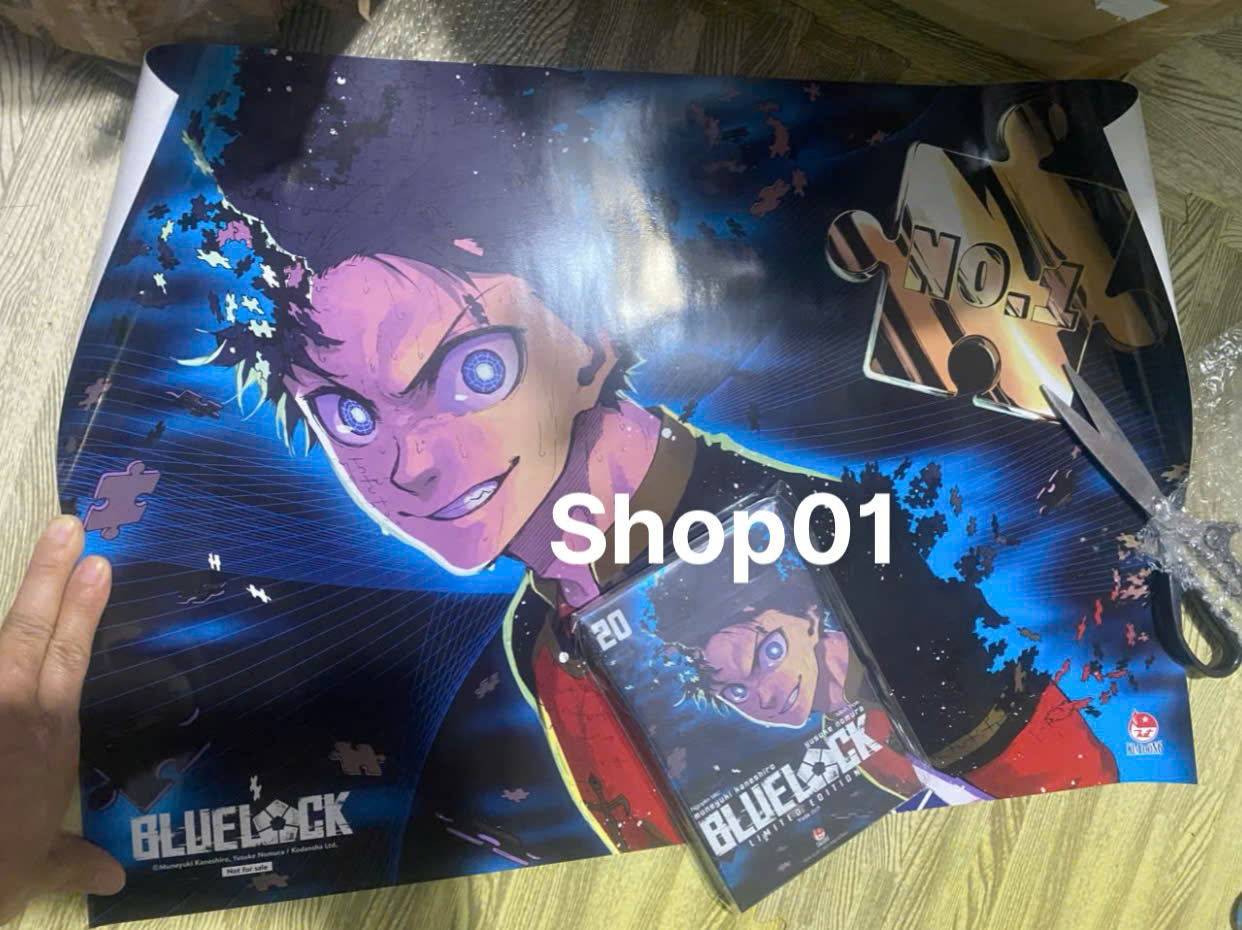 (20lim) Vở Truyện tranh Blue Lock Bluelock Tập 20 limited