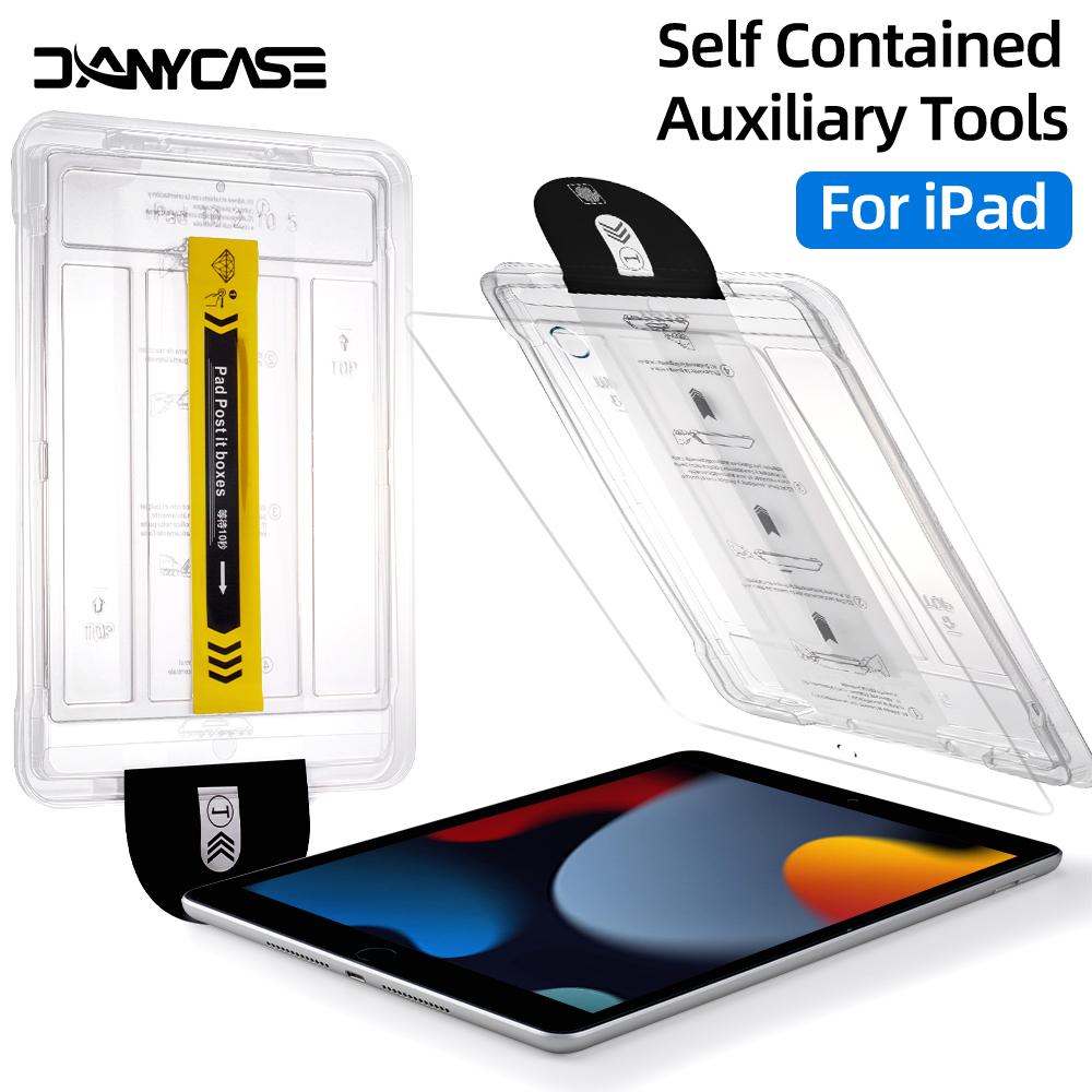 DANYCASE iPad Tempered Glass Screen Protector for iPad Pro 11 M4 Pro 13 Air 11 13 M2 M3 2018-2022 Pro 12.9 7/8/9th Generation 10.2,10th 11th A16,Air4 Air5 10.9,Anti-Burst 5th 6th Air 2 Pro 9.7,Air 3 Pro 10.5,Mini 6 Mini 7 A17 Pro 8.3 Protective Film