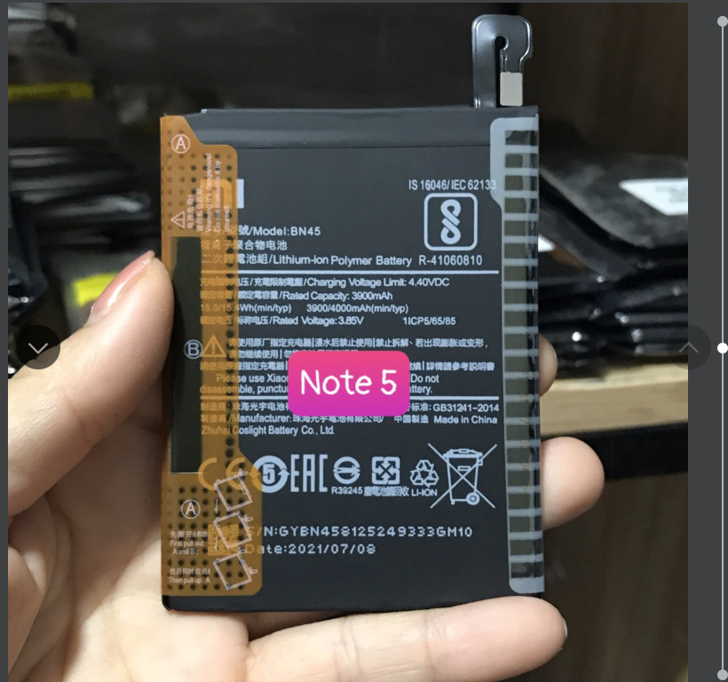 Pin xiaomi mã bn45 / redmi note 5 / note 5 pro