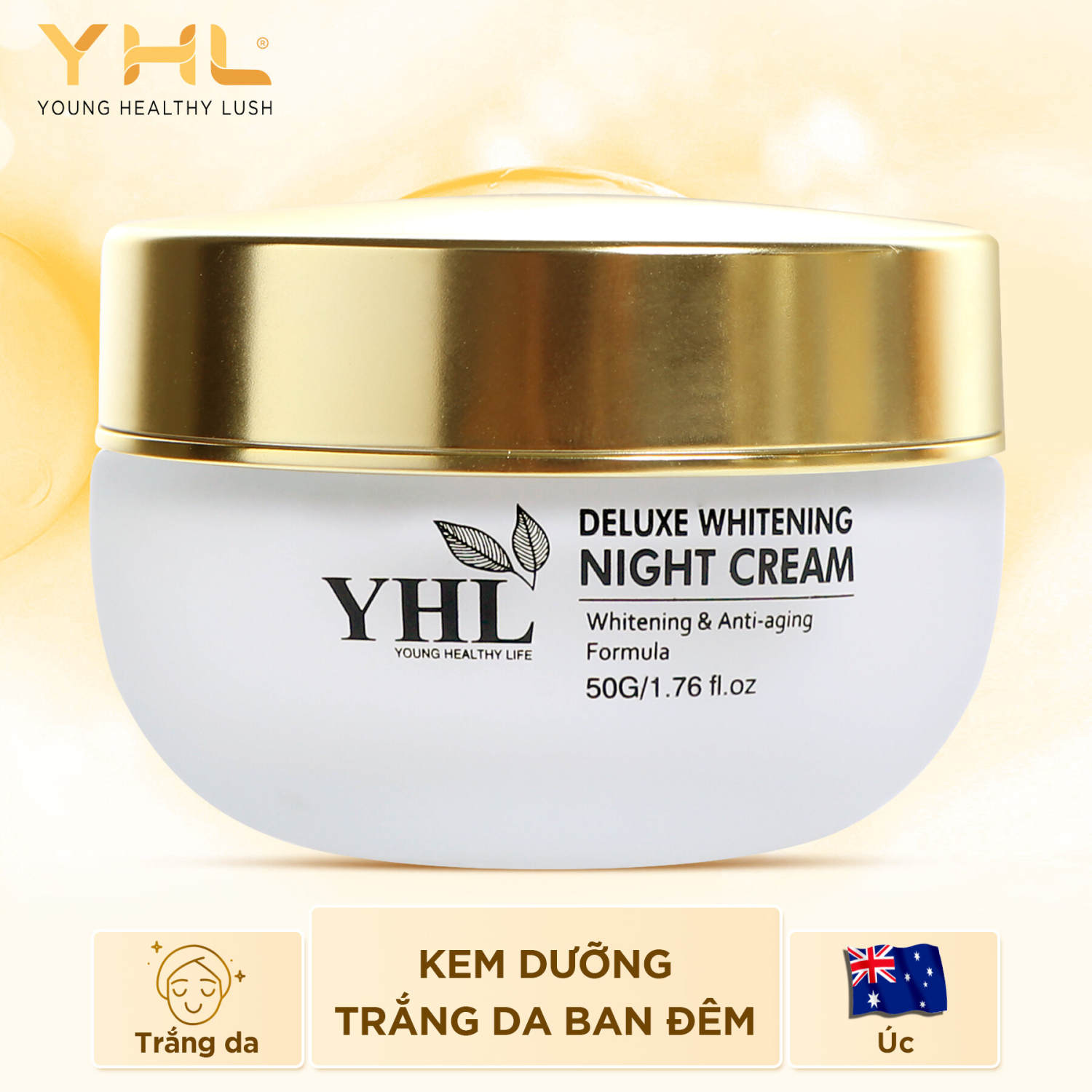 Kem dưỡng da ngày úc yhl