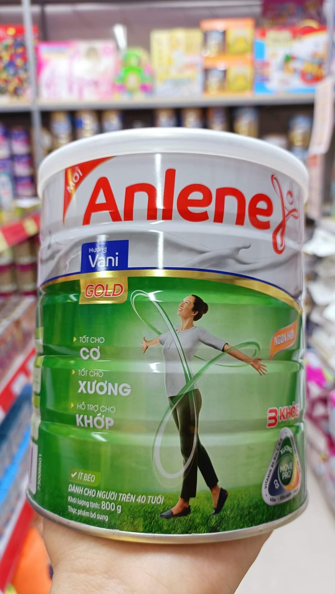 Sữa anlene gold - dành cho người trên 40 tuổi
