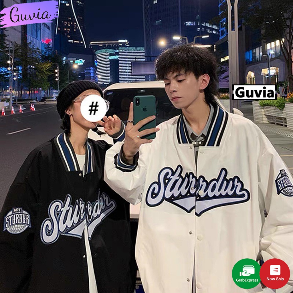 Áo bomber jacket dù 2 lớp sturdur unisex nam nữ, bigsize, kèm ảnh thật