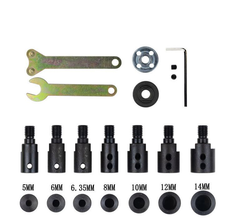 Bộ giữ lưỡi cắt M10 dành cho motor trục 5mm,6mm, 8mm,10mm