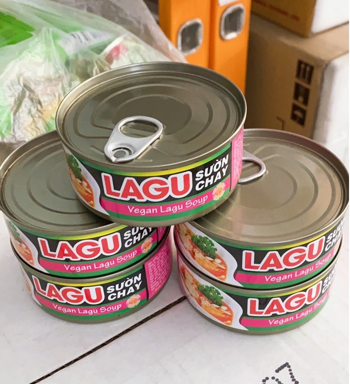 Lagu sườn chay Âu Lạc Hộp 140g - Hương vị mới lạ , cung cấp đầy đủ chất dinh dưỡng - Thực Phẩm Chay Yến Nguyễn