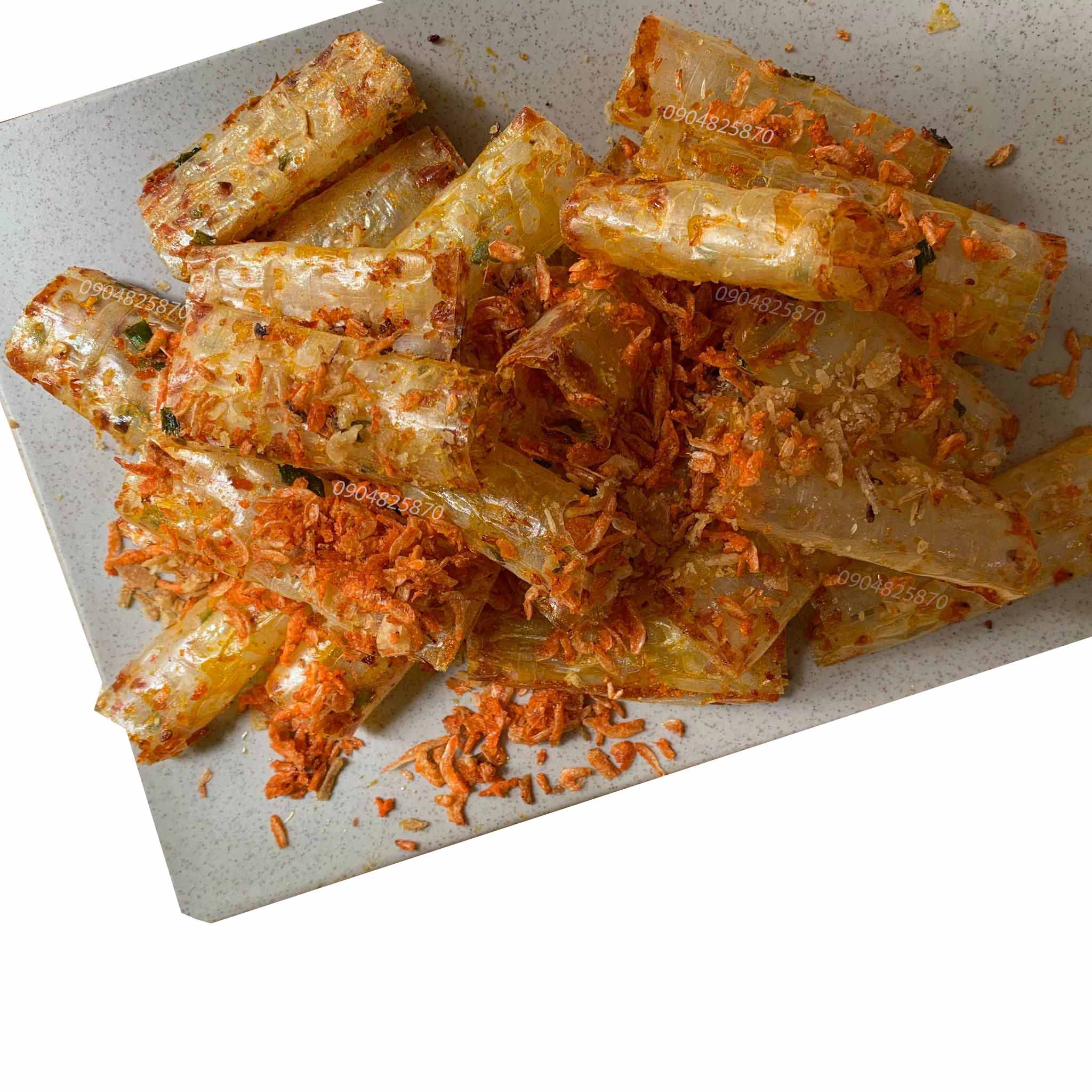 [HCM]BÁNH TRÁNG SATE CUÔN TÉP - 1 BỊCH