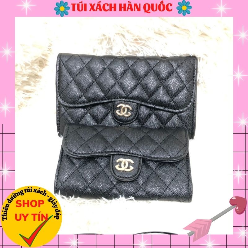 TÚI VÍ ĐEO CHÉO NỮ DA SẦN CÓ 3 SIZE DÂY DA PHỐI XÍCH PHONG CÁCH HÀN QUỐC HQ 57