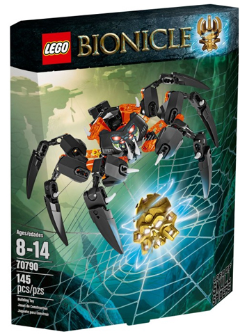 Lego Bionicle 70790 - Lord of Skull Spiders - Bộ xếp hình Lego Chúa tể nhện