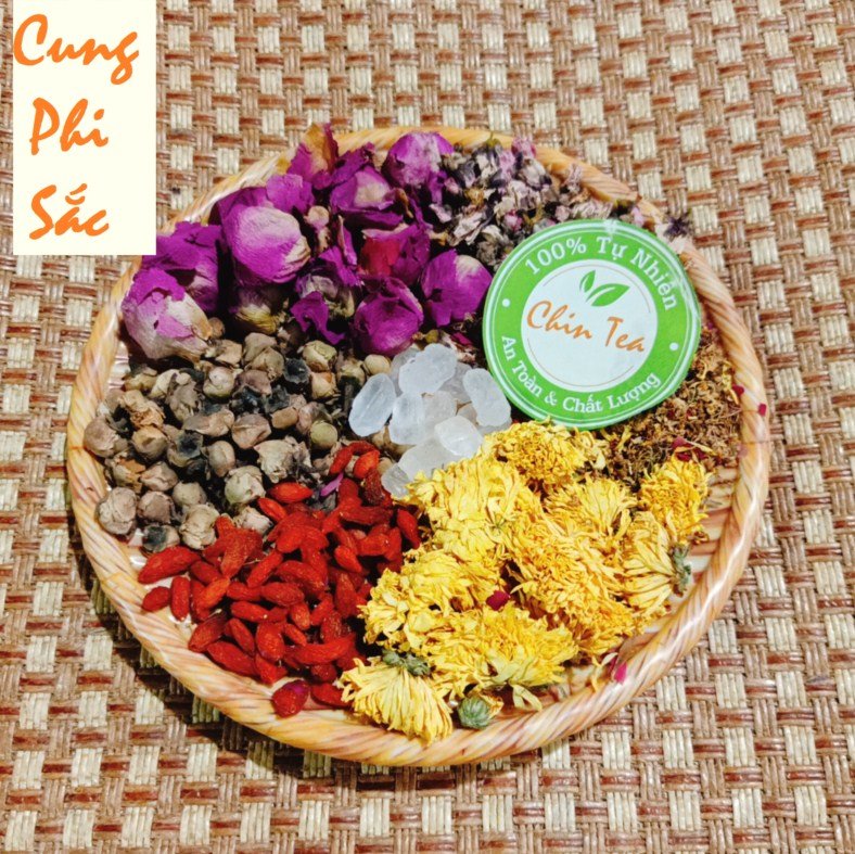 (MUA 1 TẶNG 1) TRÀ CUNG PHI SẮC TRẮNG DA ĐẨY LÙI LÃO HÓA