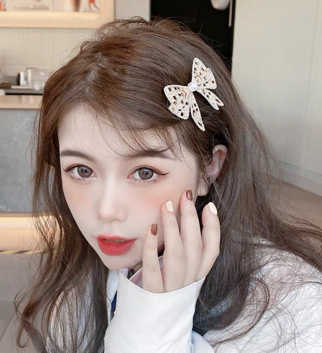 Sét 3 KẸP TÓC ĐÍNH ĐÁ CAO CẤP - phukienteen