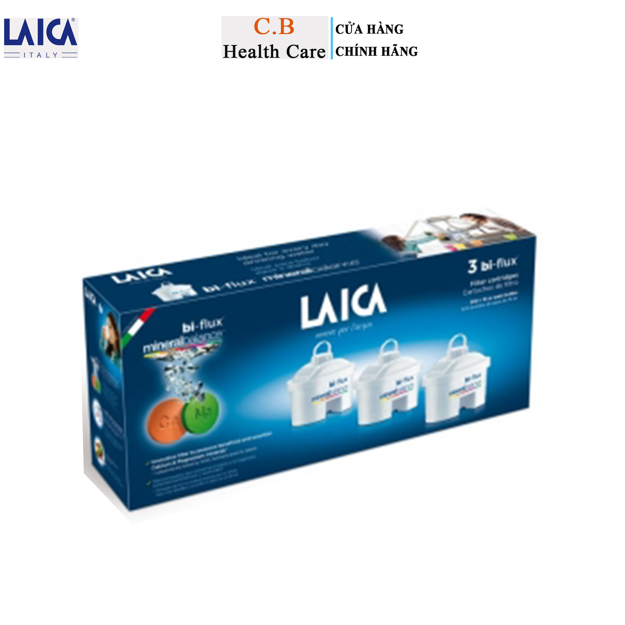 Bộ lọc nước than hoạt tính M3M Laica F3M