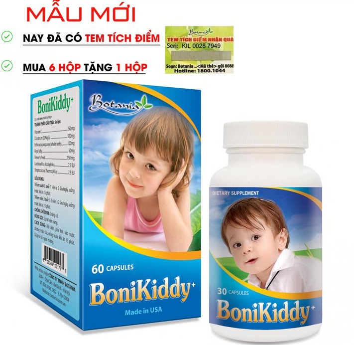 Bonikiddy tích điểm mua 6 tặng 1