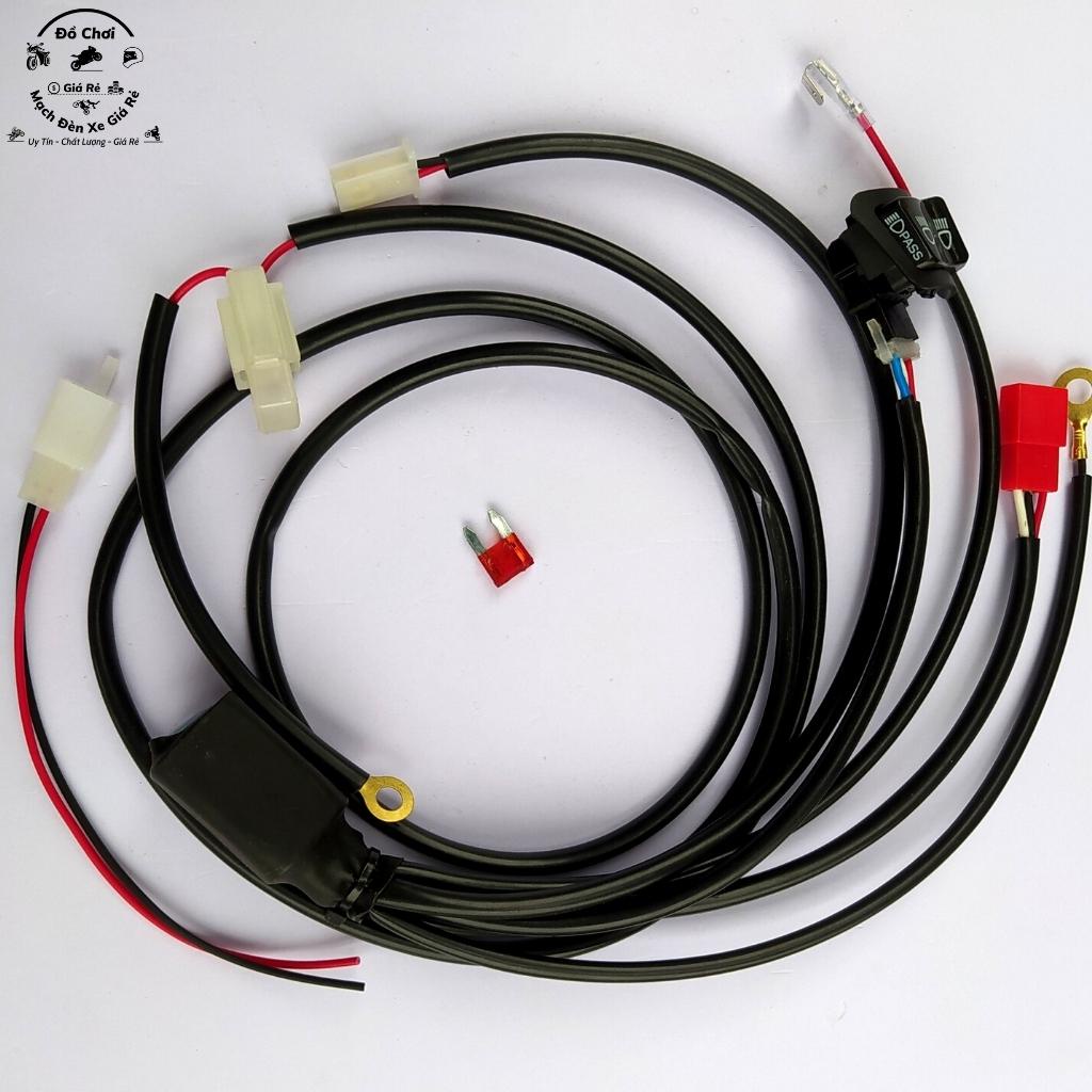 Mạch passing sh wave tặng kèm giắc cắm đèn và cầu chì dự phòng lắp đặt như zin