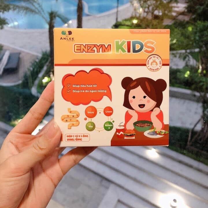 Enzym Kids giúp bé ăn ngon, tăng sức đề kháng, hệ tiêu hoá khoẻ mạnh, tăng cân đều