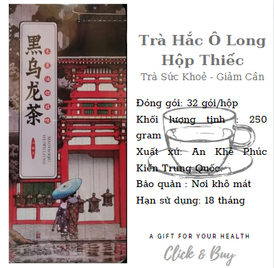 Trà ô long than cao cấp - tạm biệt lớp mỡ thừa