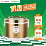 [BH 1 Năm] Nồi cơm nắp gài Kangaroo KG572 2.2 lít - Hàng chính hãng