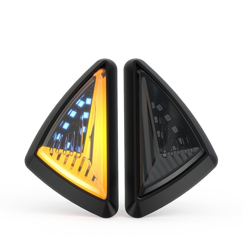 Đèn led xinhan tam giác 2 màu gắn winner X T1